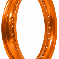 Felge breit 2,15x16 orange für Simson S51 S70 S53...