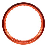 Felge breit 2,15x16 orange für Simson S51 S70 S53 KR51 Schwalbe S50 Star Sperber Habicht Spatz Duo Alufelge