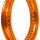 Felge breit 2,15x16 orange für Simson S51 S70 S53 KR51 Schwalbe S50 Star Sperber Habicht Spatz Duo Alufelge