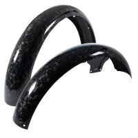 Schutzblech Set Forged Carbon vorn + hinten, lang...