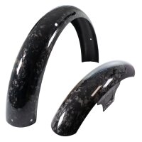 Schutzblech Set Forged Carbon vorn + hinten, kurz...
