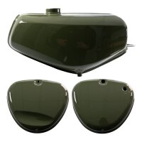 Lackset Tank + Enduro Seitendeckel NVA, armeegrün...