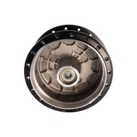 Radnabe Trommelbremse Vollnabe verstärkt schwarz lackiert Nabe Rippen für Simson S50 S51 S53 Schwalbe KR51 Spatz Star Sperber Habicht