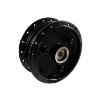 Radnabe Trommelbremse Vollnabe verstärkt schwarz lackiert Nabe Rippen für Simson S50 S51 S53 Schwalbe KR51 Spatz Star Sperber Habicht