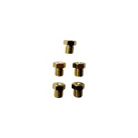 Hauptdüsenset (Sechskant) für BVF + VM16 - 75-78-80-82-85 Vergaser Simson S51 KR51 Schwalbe SR50 Star Sperber Habicht Düsensatz