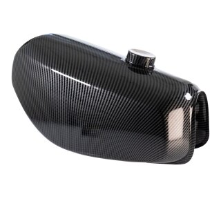 Tank carbon für Simson S51 S50 S70 (S53, S83) Kraftstoffbehälter