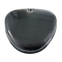 Metall Seitendeckel Carbon Optik links + rechts für...