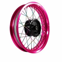 Felge Speichenrad individuell für Simson S51 S50 S53 KR51 Schwalbe Spatz Star Sperber Habicht Duo 4 Felge, Nabe, Speichen frei wählbar im Konfigurator