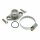 Set Flanschstutzen mit Anbauteilen Bing Vergaser Simson Schwalbe S51 SR50 SR80 S70 S83 Ansaugstutzen  Flansch