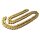 Regina High End Tuning Moped Kette RX3 140 Glieder gold für Simson S51 S50 S70 SR50 S53 S83 KR51/1 Schalbe, Duo 4/1 Rollkette Antriebskette 21000Nm