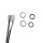 Induktiver Sensor Edelstahl M12x1 für Simson Tacho KR51 Schwalbe Star Sperber Habicht S51 S50 MMB Digital Hallsensor
