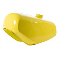 Lackset Tank + eckige Seitendeckel Wirbellogo rapsgelb Simson Enduro S51E S70E Kraftstoffbehälter