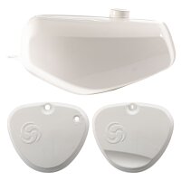 Lackset Tank + eckige Seitendeckel Wirbellogo...