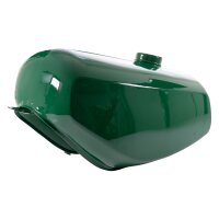 Lackset Tank + eckige Seitendeckel Wirbellogo billardgrün Simson Enduro S51E S70E Kraftstoffbehälter