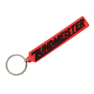Schlüsselanhänger "Zündmeister", schwarz rot