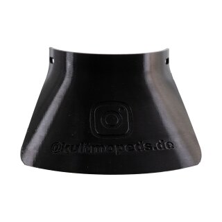 3D Druck Schmutzschutz mit Instagram Namen für Simson S51 S50 S70 Kunststoff schwarz Schutzblech