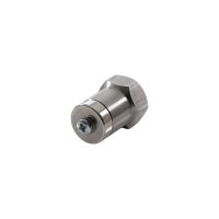 Mutter am Ritzel mit Magnet für induktiven Sensor für Simson S50 Schwalbe Star Sperber Habicht Kettenrad Feingewinde M10x1,0