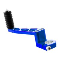 CNC Schalthebel blau für Simson S51, S53, S70, S83, S50, SR4- CNC Fußschalthebel