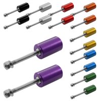 CNC Sturzpads eloxiert hinten am Federbein für...