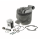 Simson NPC Vollaluminium Zylinder mit Kopf 63ccm KR51/1 Schalbe SR4-2 Star SR4-4 Habicht Duo 4/1 Motor M53 Megu Kolben, Sicherungsringe, Kolbenbolzen