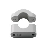 CNC Lenkerklemmung 22mm für Simson SR50 SR80 SD50 Albatros Halterungen Befestigung eloxiert Auflagen oben + unten