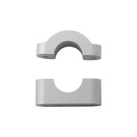 CNC Lenkerklemmung 22mm für Simson SR50 SR80 SD50 Albatros Halterungen Befestigung eloxiert Auflagen oben + unten