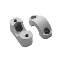 CNC Lenkerklemmung 22mm für Simson SR50 SR80 SD50 Albatros Halterungen Befestigung eloxiert Auflagen oben + unten