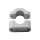 CNC Lenkerklemmung 22mm für Simson SR50 SR80 SD50 Albatros Halterungen Befestigung eloxiert Auflagen oben + unten