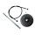 Nabenantrieb Tacho schwarz für Simson S51 S50 S70 S53 für 16 Zoll Rad mit Achse