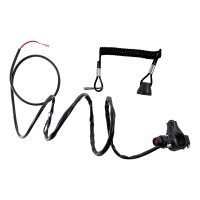 Plug & Play Killswitch schwarz mit Reißleine für Simson S51 S50 S70 S53 SR50 KR51 Schwalbe Star Sperber Habicht Tuning
