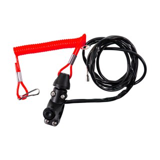 Plug & Play Killswitch rot mit Reißleine für Simson S51 S50 S70 S53 SR50 KR51 Schwalbe Star Sperber Habicht Tuning