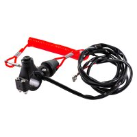 Plug & Play Killswitch rot mit Reißleine für Simson S51 S50 S70 S53 SR50 KR51 Schwalbe Star Sperber Habicht Tuning