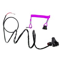 Plug & Play Killswitch lila mit Reißleine für Simson S51 S50 S70 S53 SR50 KR51 Schwalbe Star Sperber Habicht Tuning