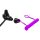 Plug & Play Killswitch lila mit Reißleine für Simson S51 S50 S70 S53 SR50 KR51 Schwalbe Star Sperber Habicht Tuning