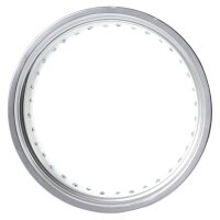 Felge Alu 4,25x17 silber, 36-Loch extrem Tuning für Simson S51 S50 S70 S53 Star Schwalbe MZ ETZ 125 150 301 251