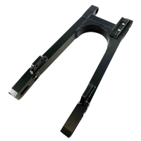 Kastenschwinge Alu CNC Premium +30mm schwarz matt...