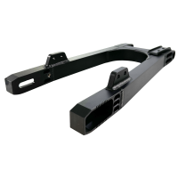 Kastenschwinge Alu CNC Premium +30mm schwarz matt für Simson S51 S50 S70 S53 S83 +3cm
