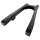 Kastenschwinge Alu CNC Premium +30mm schwarz matt für Simson S51 S50 S70 S53 S83 +3cm