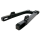 Kastenschwinge Alu CNC Premium +30mm schwarz matt für Simson S51 S50 S70 S53 S83 +3cm