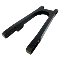 Kastenschwinge Alu CNC +50mm für Simson S51 S50 S70 S53 S83 schwarz matt