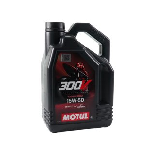 4l Motul 300V Motorenöl 4T 15W 50 für MZ RT125 SM125 SX125 ATV Quad UTV Jetski