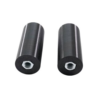 3D Druck Sturzpads schwarz hinten für Simson S51 S53 S70 S83 SR50 SR80 Roller Crashpad an der Achse Telegabel
