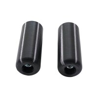 3D Druck Sturzpads schwarz hinten für Simson S51 S53 S70 S83 SR50 SR80 Roller Crashpad an der Achse Telegabel
