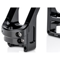 PZ-Tuning CNC Gabelversteifung mit Teilegutachten Schwarz für Simson S50, S51, S70, S53, S83