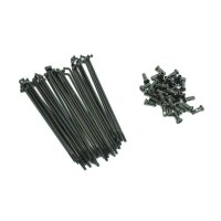 36 Speichen schwarz Edelstahl 16" Scheibenbremse...