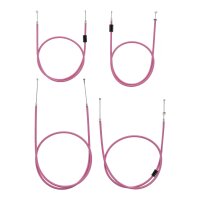 Set 4x Bowdenzüge für BVF-Vergaser pink...