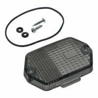 Simson Blinker Glas Dichtung Schrauben eckig rauch - grau...