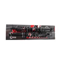 YSSS Premium Federbeine 360mm schwarz für Simson S51 S50 S70 Enduro Tuning Stoßdämpfer Federung hinten 36cm