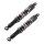 YSSS Premium Federbeine 360mm schwarz für Simson S51 S50 S70 Enduro Tuning Stoßdämpfer Federung hinten 36cm