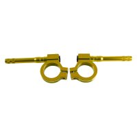 CNC Blinkerhalter gold eloxiert für Simson S51 S50 S70 Blinkerträger Blinkleuchten Halter mit M8 Gewinde für Miniblinker